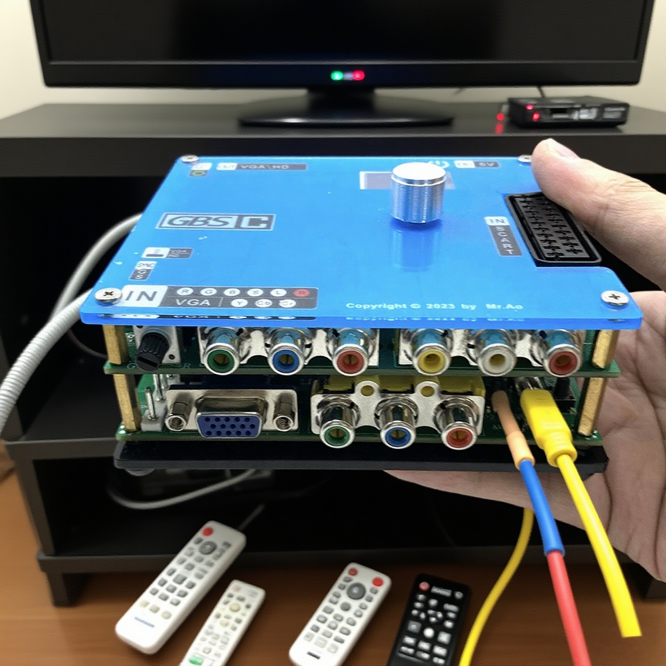 Scart To Hdmi - GBS Kontrol Video Oyunu Sinyal Dönüştürücü