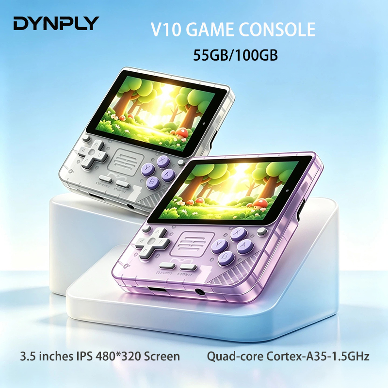 Retro Gaming Kiosk - POWKIDDY V10 3.5 inç IPS Oca