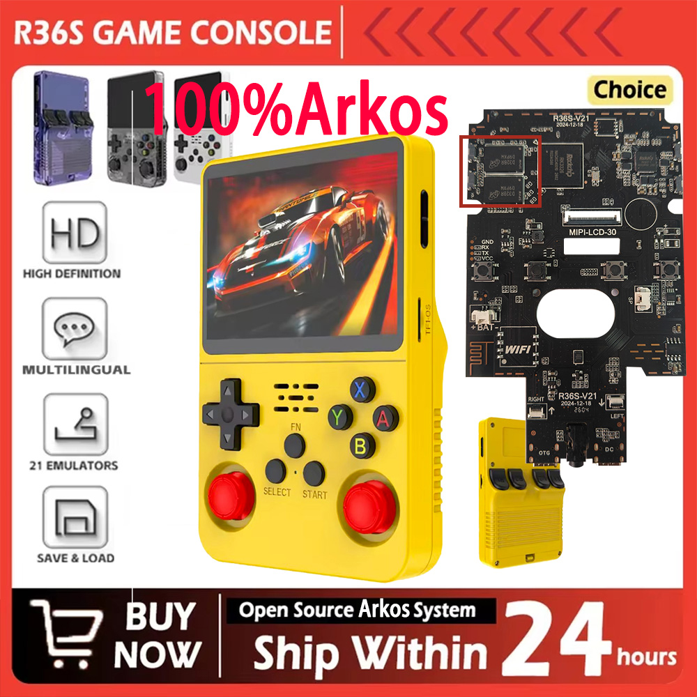 R36S Yeni 100% Arkos Sistemli  - Retro Gaming Kiosk incelemesi ve fiyatı