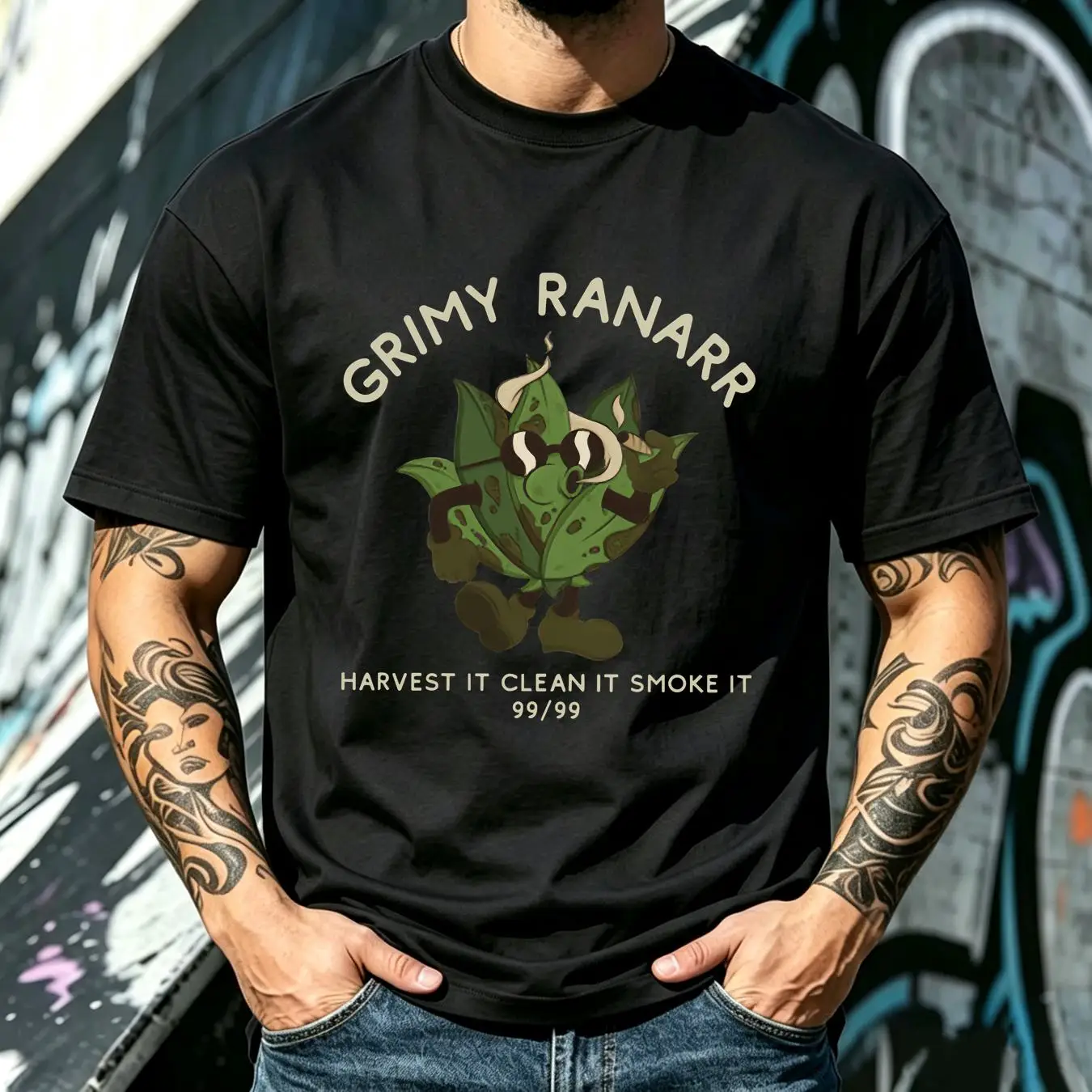 Yıkanmış T Shirt Grimy Ranarr  - Retro Gaming T Shirt incelemesi ve fiyatı