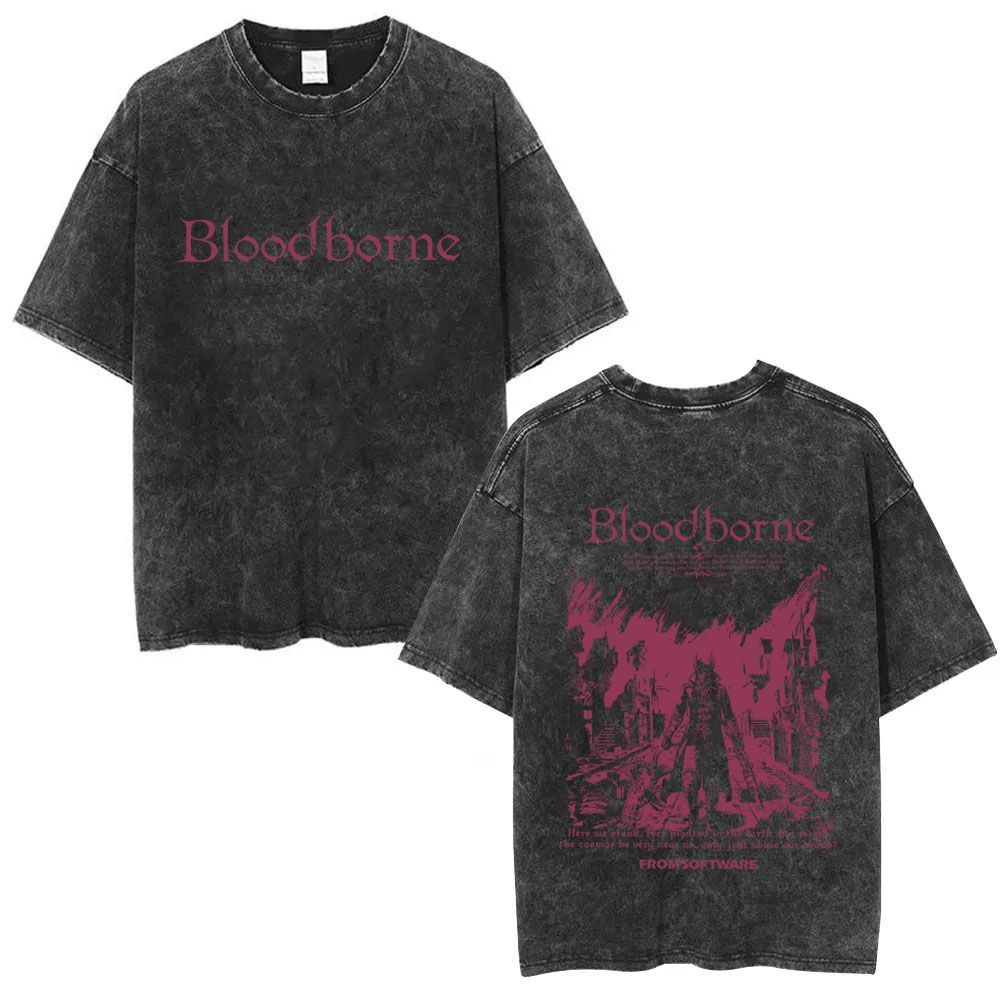 Y2k Yaz Koleksiyonu, Bloodborn - Retro Gaming T Shirt incelemesi ve fiyatı