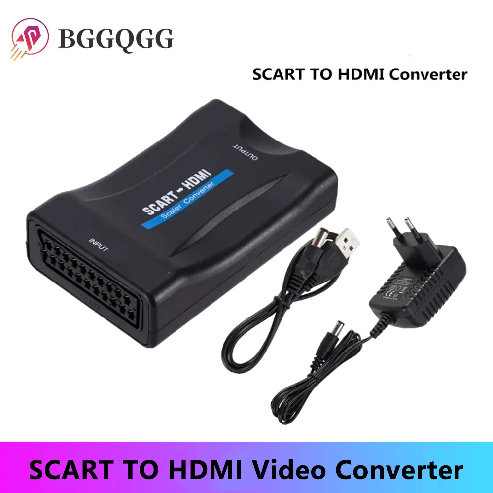 BGGQGG 1080P SCART HDMI uyumlu - Scart To Hdmi incelemesi ve fiyatı